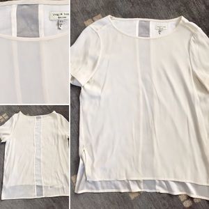 Rag & Bone Silk Top, XS